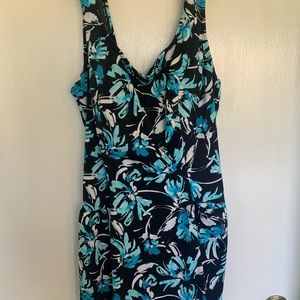 Beach Belle size 16 one piece bathing suit
